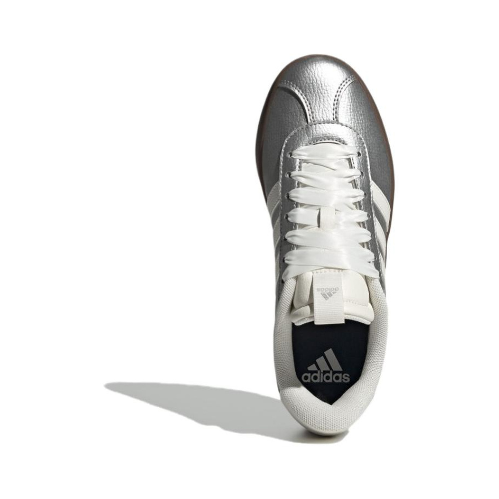 Adidas Vl Court 3.0 'Silver Metallic Off White Gum' Женские