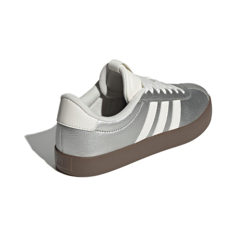 Adidas Vl Court 3.0 'Silver Metallic Off White Gum' Женские