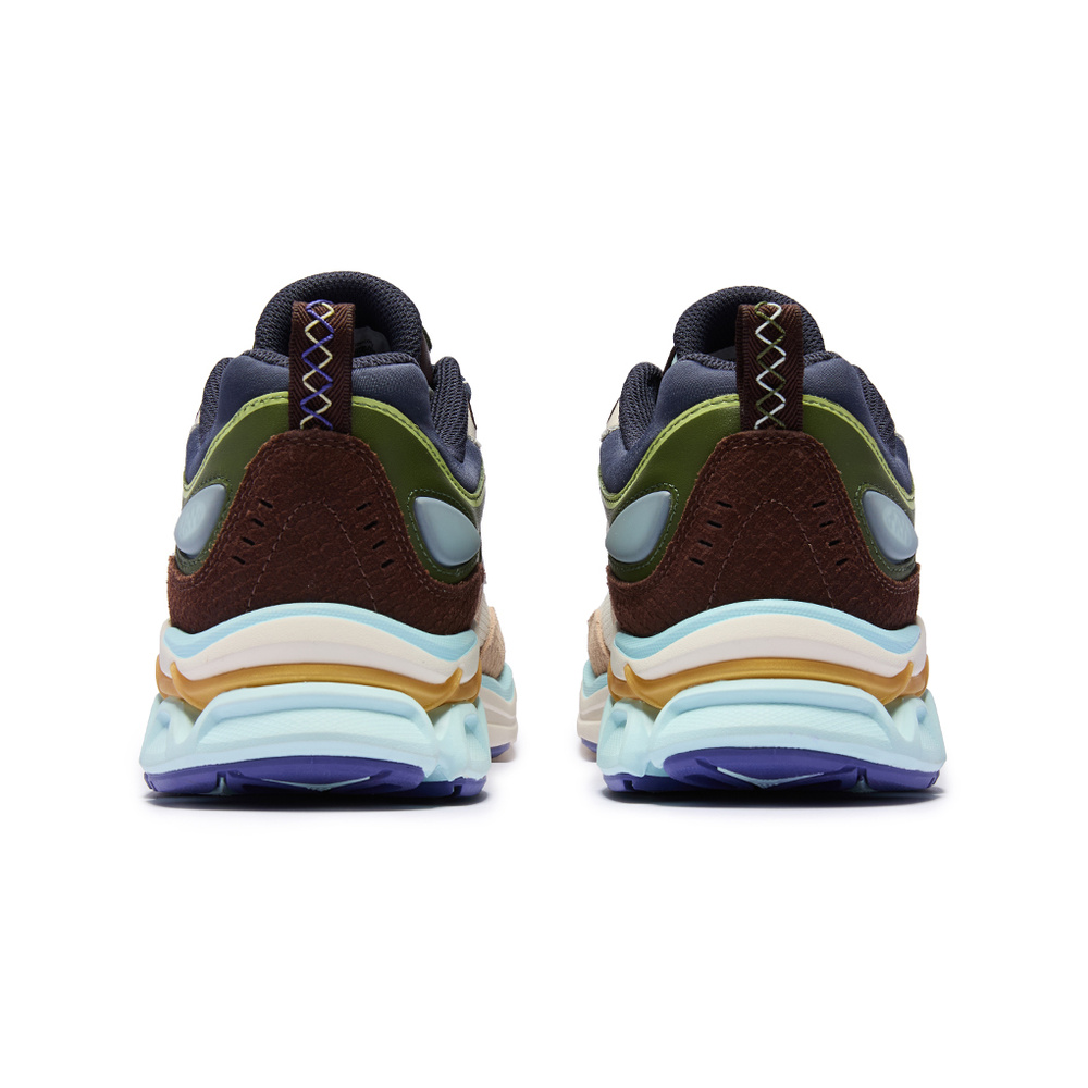 Saucony Grid Fusion 'Beige / Green / Brown' Мужские