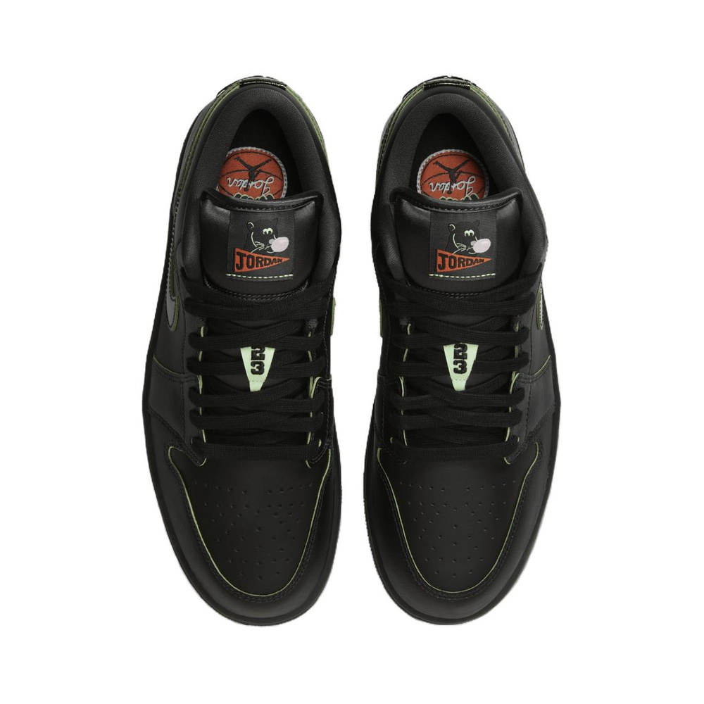 Air Jordan 1 'Black / Seaweed / Light Lemon Twist / Black' Мужские