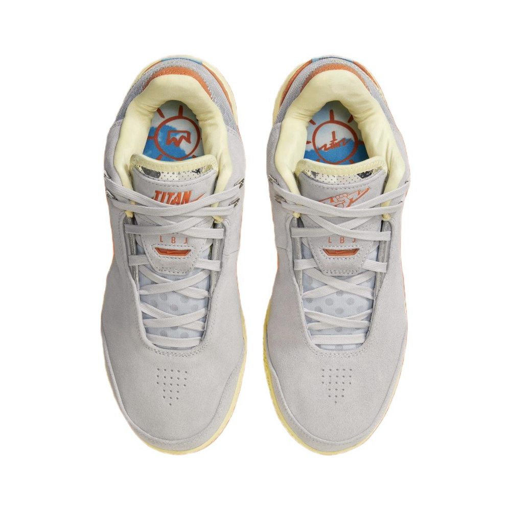 Nike Lebron 22 'White / Blue Tint / Sail / Metallic Silver' Мужские