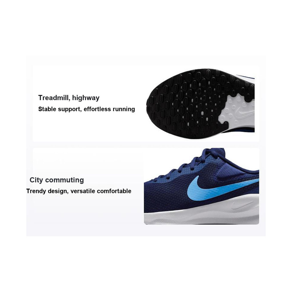 Nike Revolution 7 'Black / Anthracite / Black' Мужские