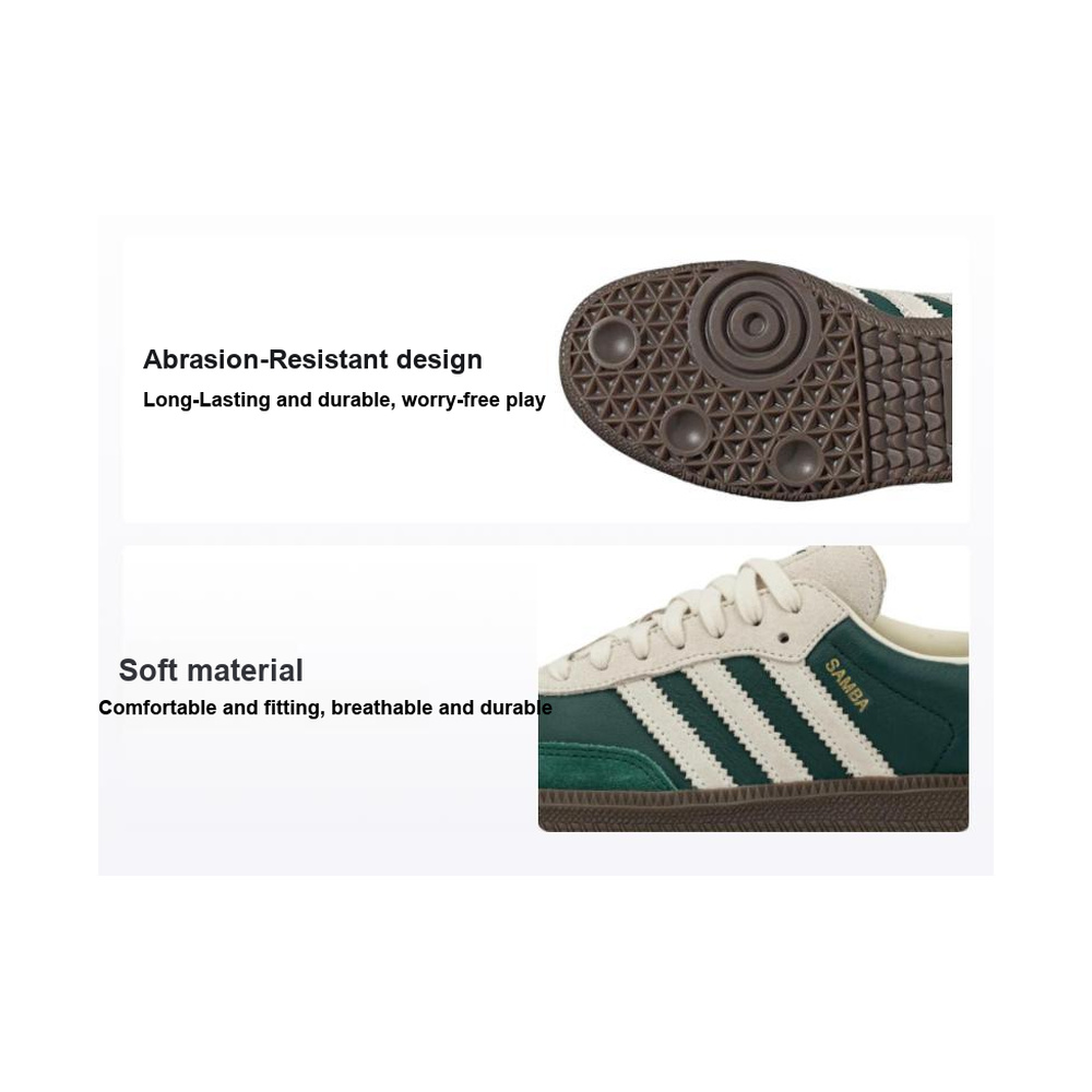 Adidas Samba 'Dark Green / Beige' Унисекс