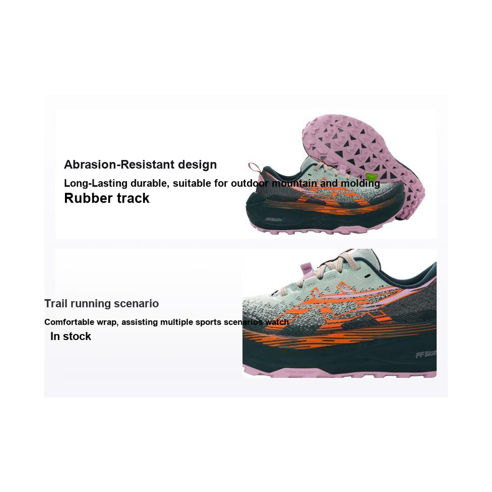 Asics Trabuco 'Green Orange' Женские