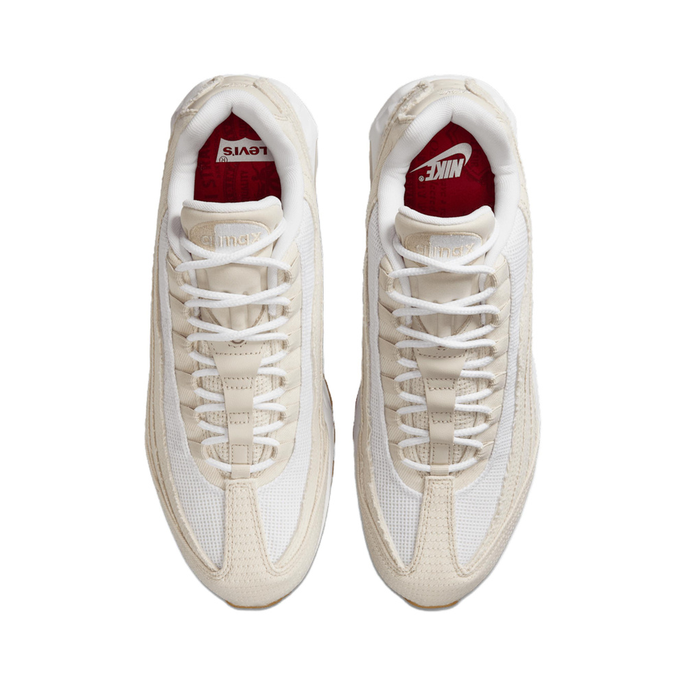 Nike Air Max 95 'White / Black / Gym Red' Мужские