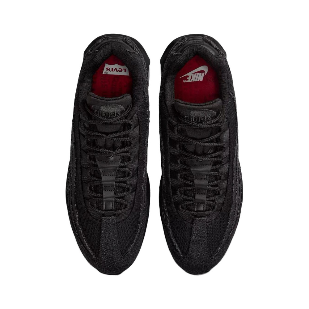 Nike Air Max 95 'Black / Hyper Crimson / White / Chrome' Мужские