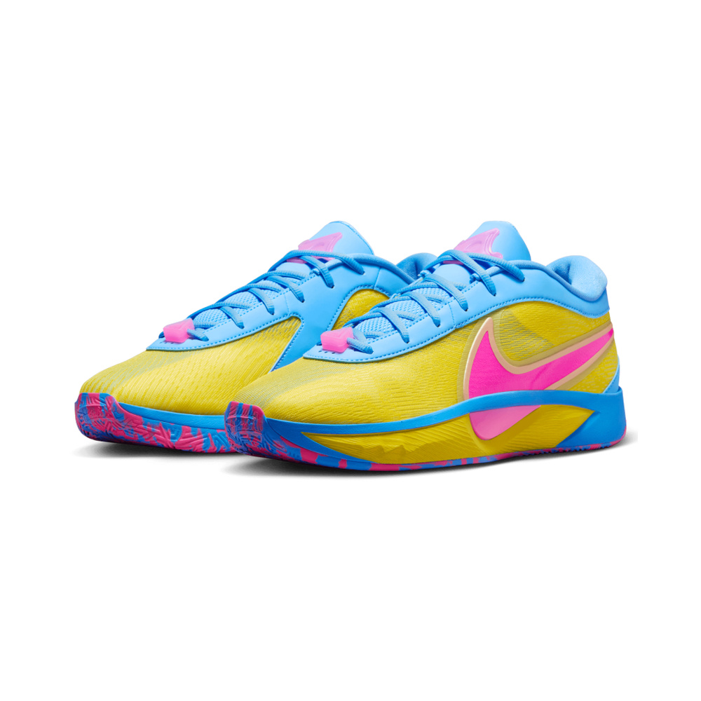 Nike Giannis Freak 6 'White / Gum Light Brown / Blue Beyond' Мужские