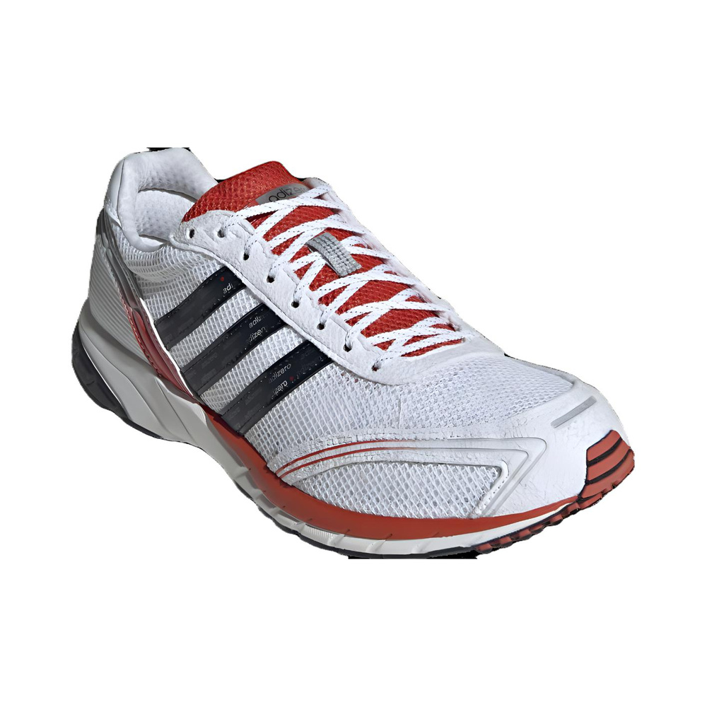 Adidas Adizero Adios 'White Black' Мужские