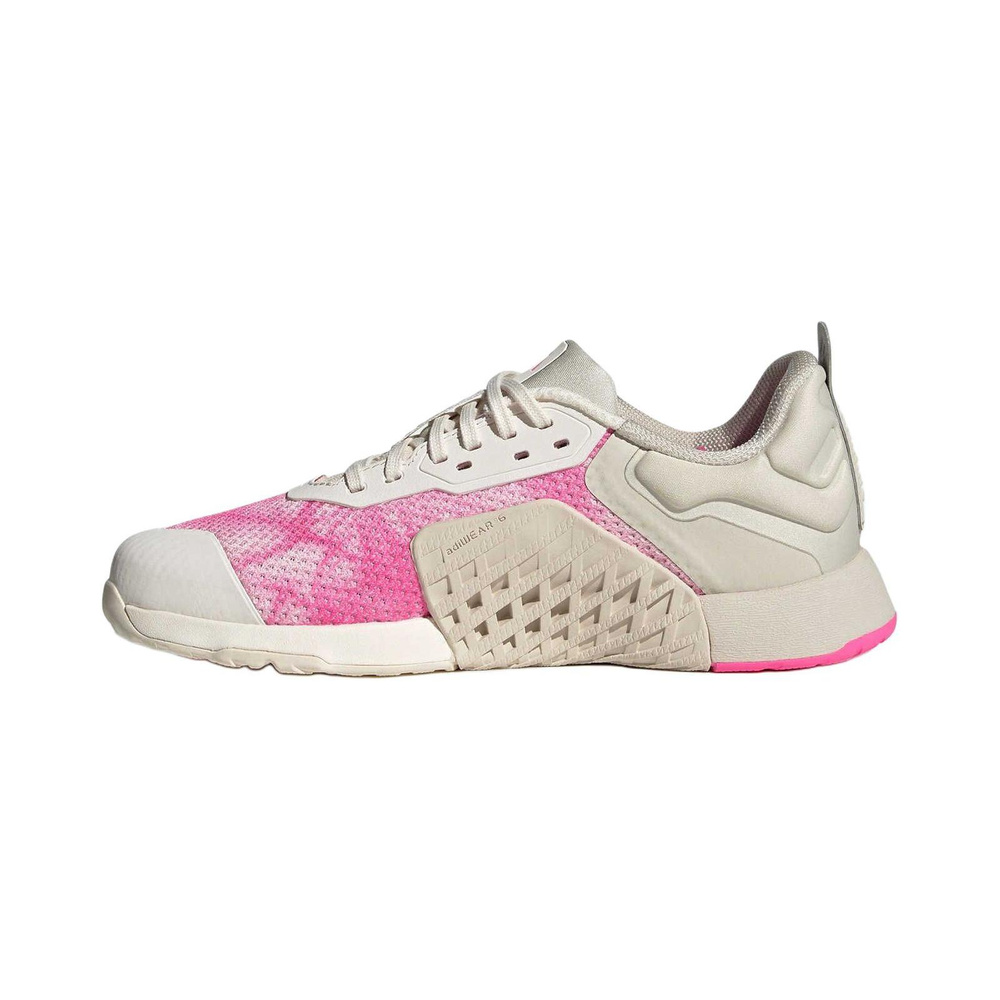 Adidas Dropset 3 'Chalk White Chalk White Lucid Pink' Женские