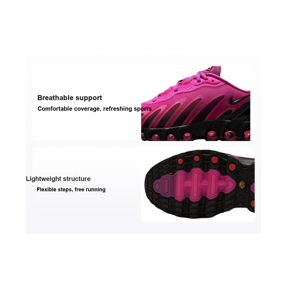 Nike Air Max DN 'Black / Photon Dust / Volt Ice / Metallic Silver' Женские