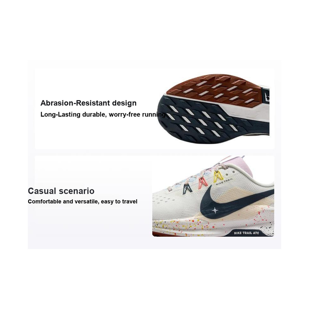 Nike Pegasus Trail 5 'White / Atomic Pink / Racer Blue / Black' Женские
