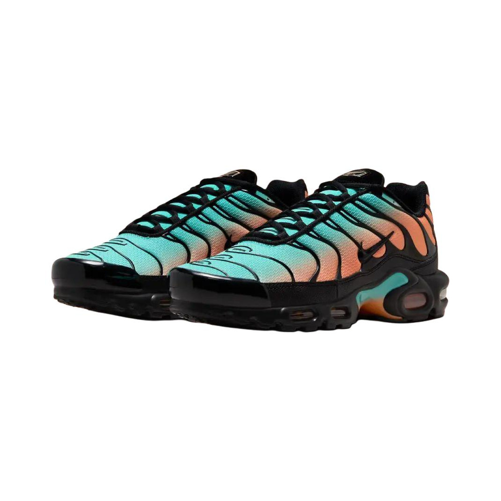 Nike Air Max Plus 'Black / Aurora Green / Orange Pulse / Black' Мужские