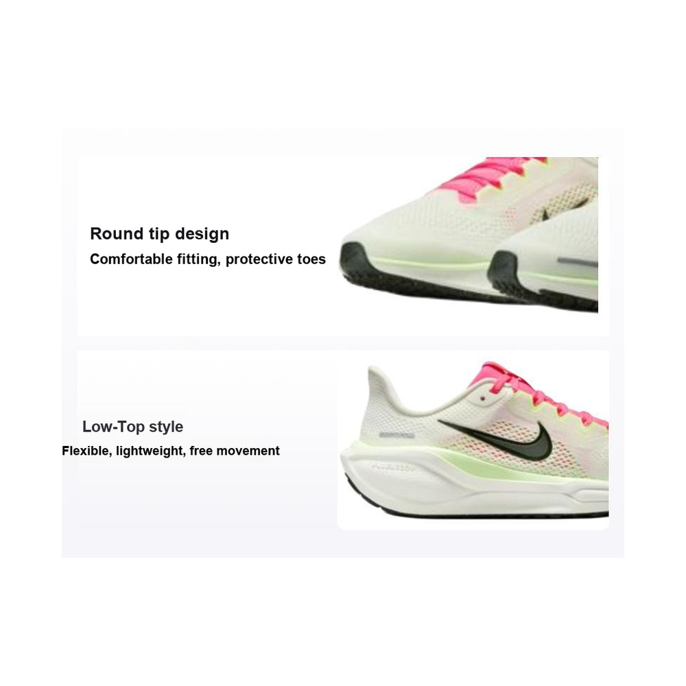 Nike Pegasus 41 'White / Blue Tint / Pure Platinum / Chrome' Детские