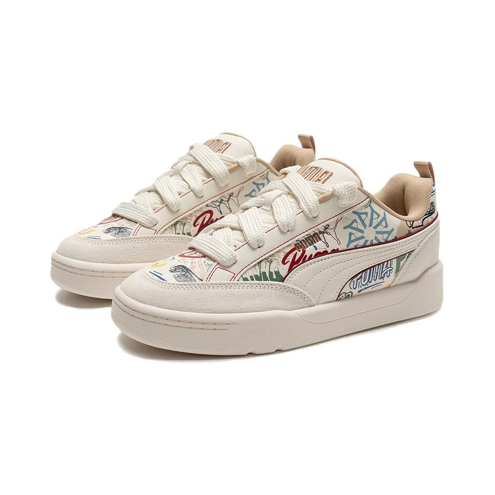 Puma Park Lifestyle 'Graffiti Off White Red Pine Sand' Мужские