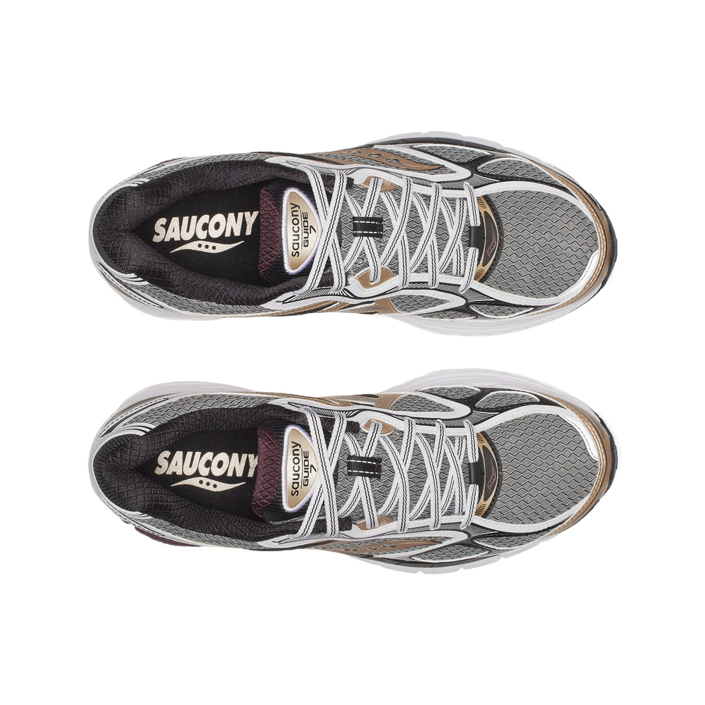 Saucony Progrid Guide 7 'Grey Yellow' Мужские