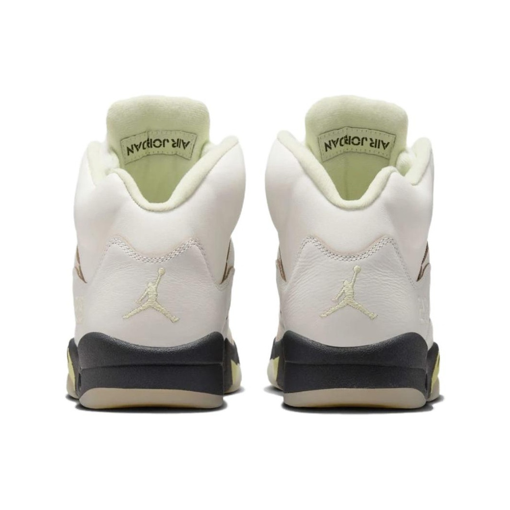 Air Jordan 5 'White / Black / Cool Grey / Metallic Cool Grey' Женские