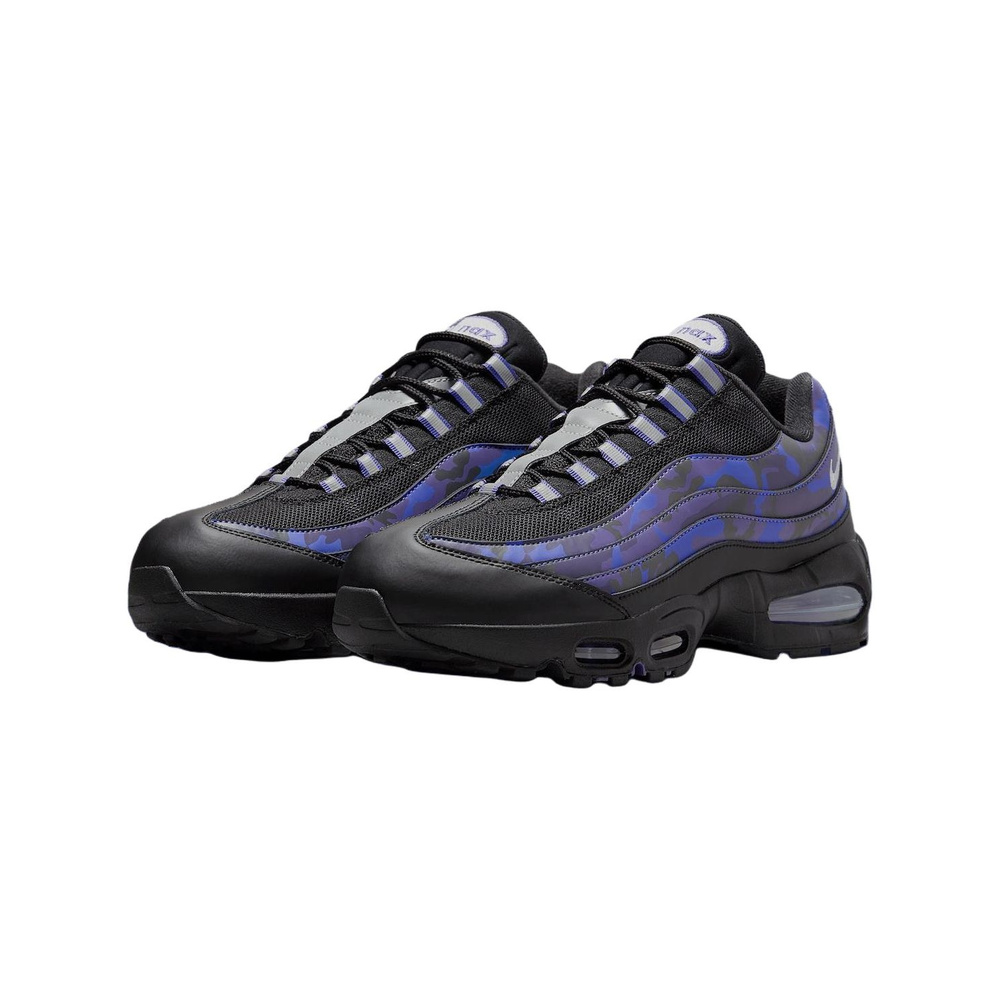 Nike Air Max 95 'Court Purple / Black / Cave Purple / Vast Grey' Мужские