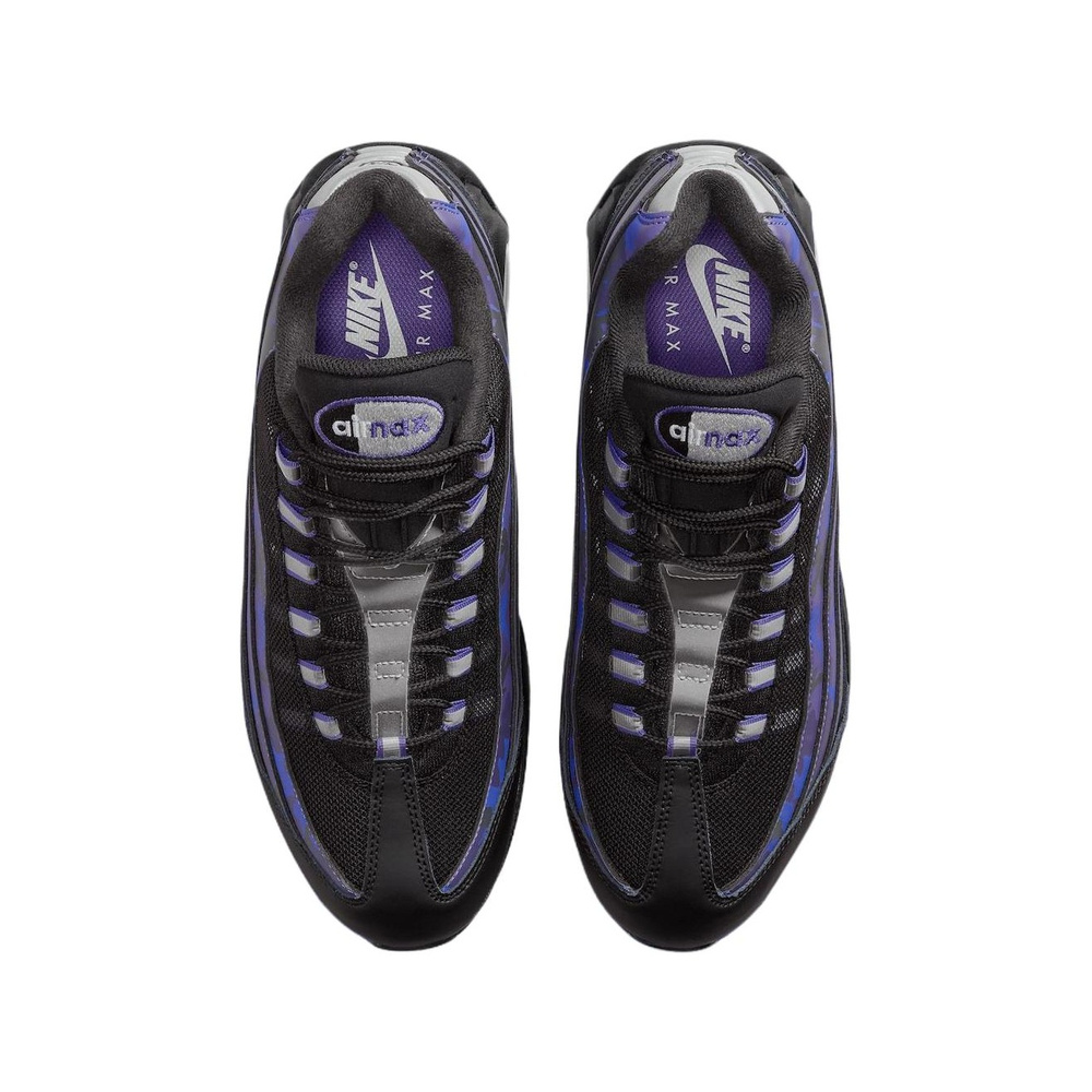 Nike Air Max 95 'Court Purple / Black / Cave Purple / Vast Grey' Мужские