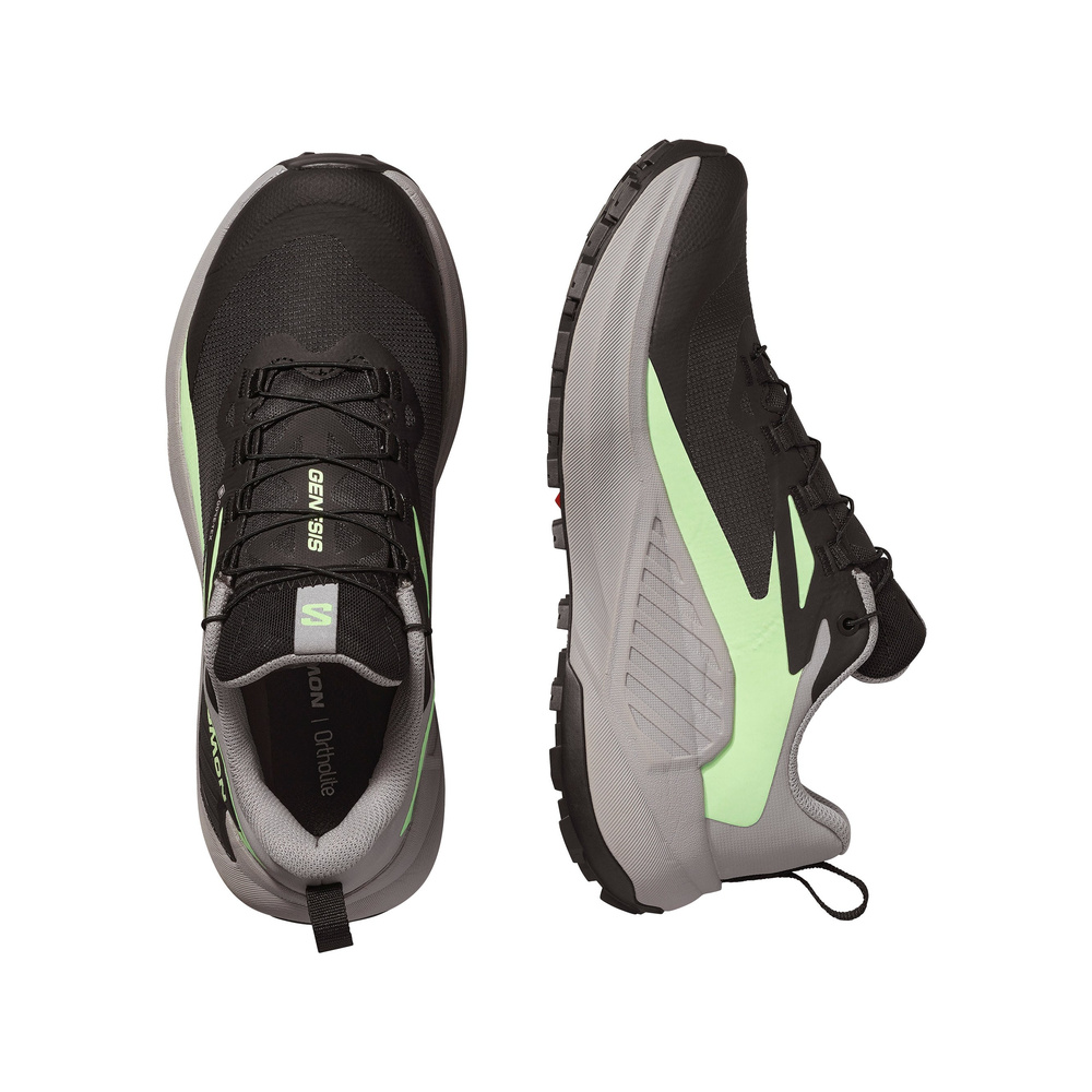 Salomon Genesis 'Black / Grey / Copper Green' Женские