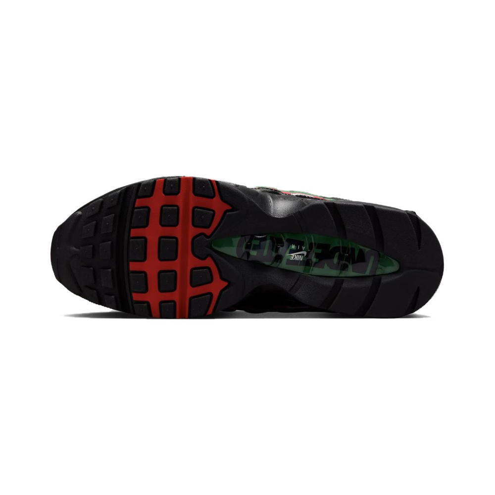 Nike Air Max 95 'Black / Anthracite / Gym Red / Metallic Dark Grey' Мужские