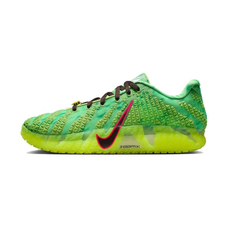 Nike Ja Morant 3 'Obsidian / Lime Blast / Polar / Pink Foam' Мужские