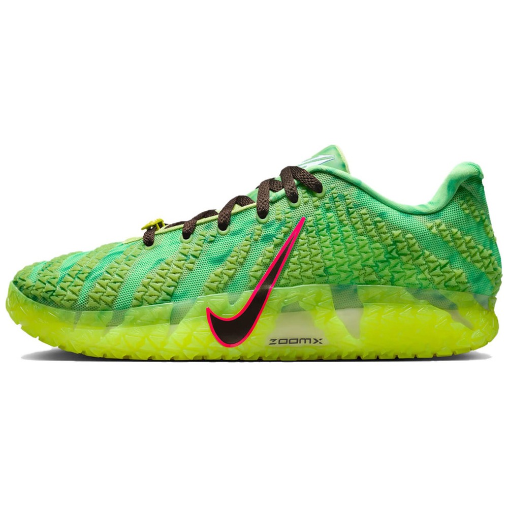 Nike Ja Morant 3 'Obsidian / Lime Blast / Polar / Pink Foam' Мужские