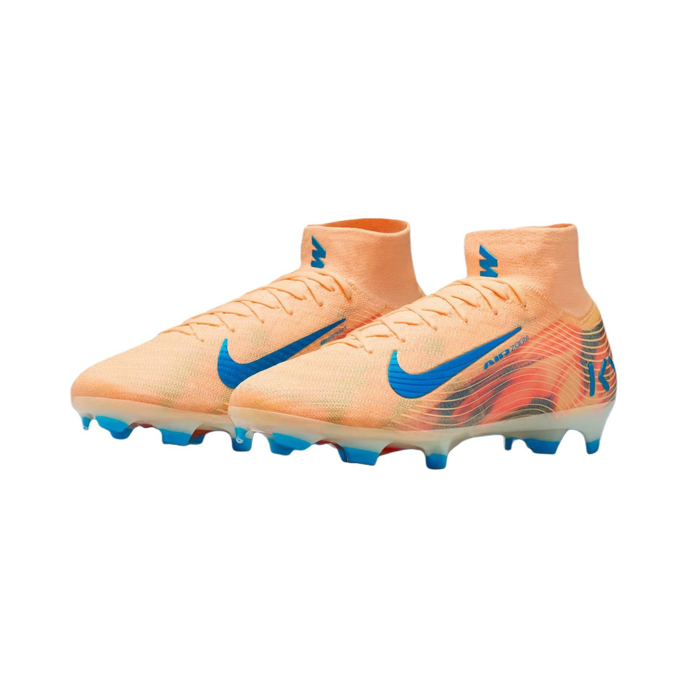 Nike Mercurial Superfly 10 'White / Gum Light Brown / Blue Beyond' Мужские