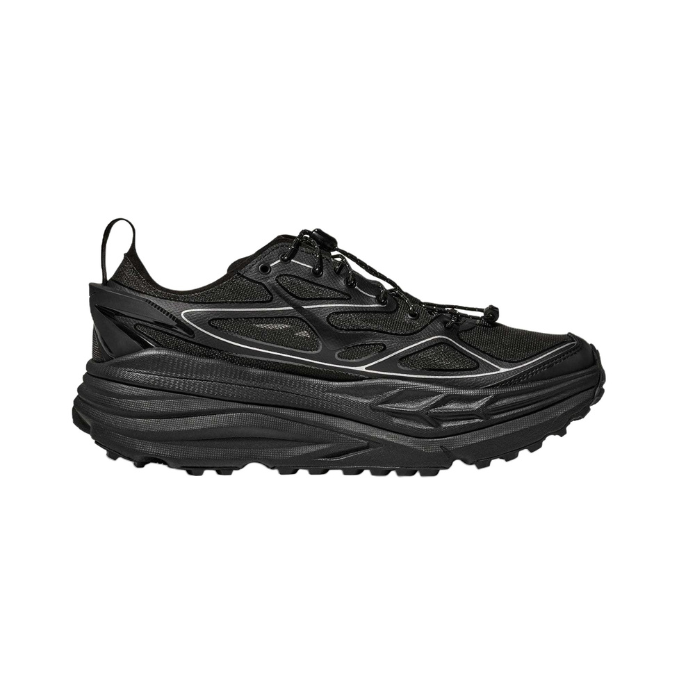 Hoka Stinson One7 'Black Silver' Мужские