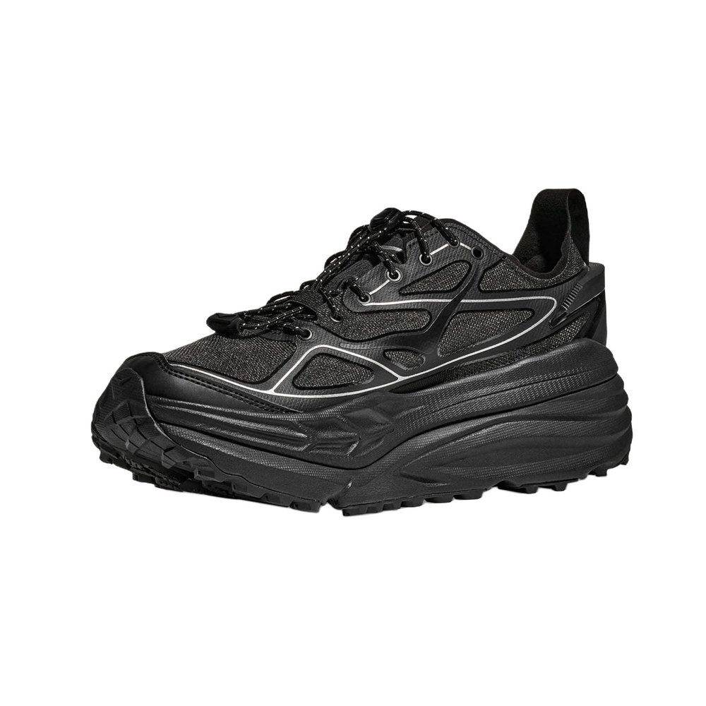 Hoka Stinson One7 'Black Silver' Мужские