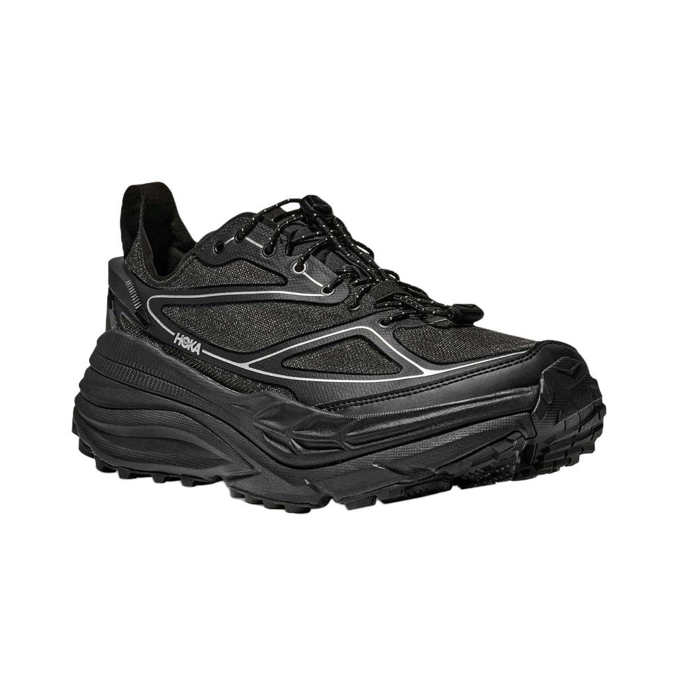 Hoka Stinson One7 'Black Silver' Мужские