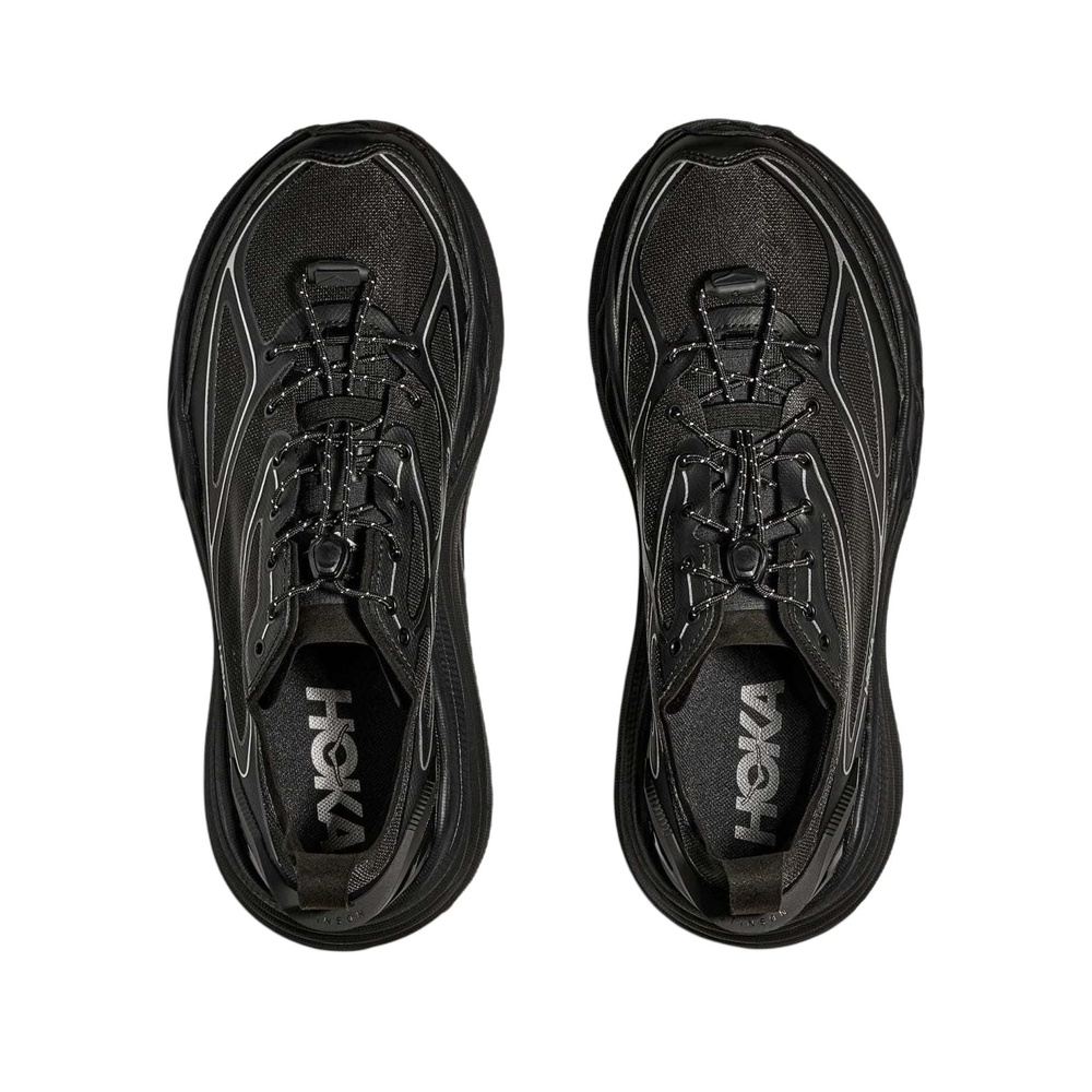 Hoka Stinson One7 'Black Silver' Мужские