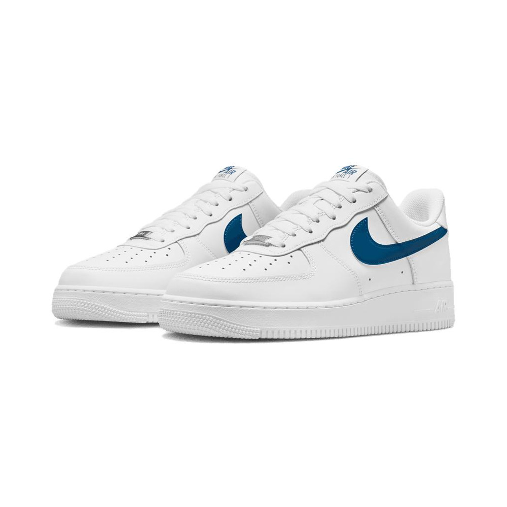 Nike Air Force 1 Low 'White / Court Blue' Мужские