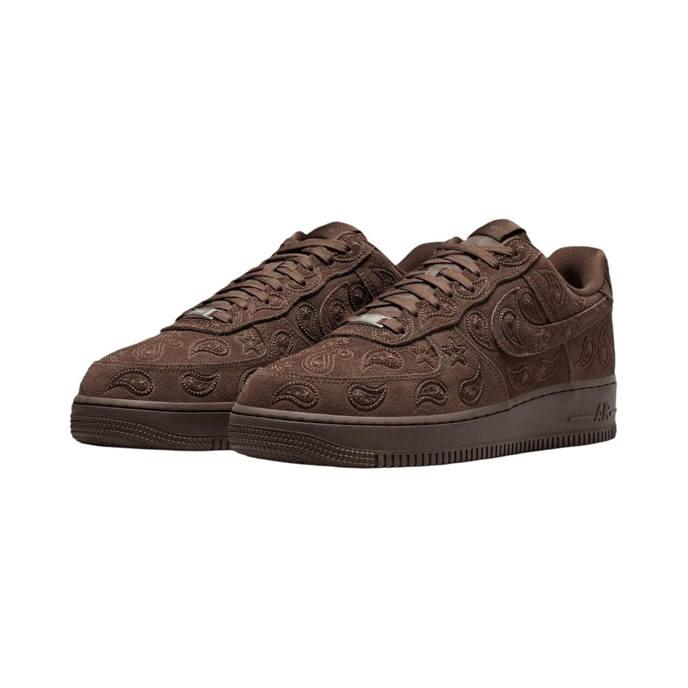 Nike Air Force 1 'Black / Anthracite / Gym Red / Metallic Dark Grey' Мужские