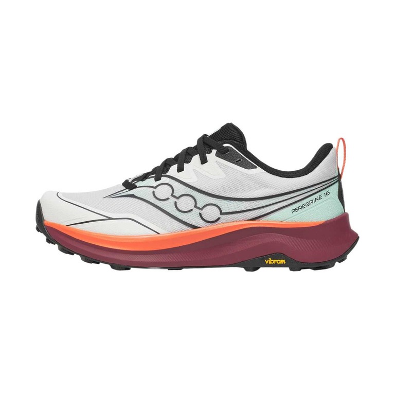 Saucony Peregrine 16 'White / Dark Red' Мужские