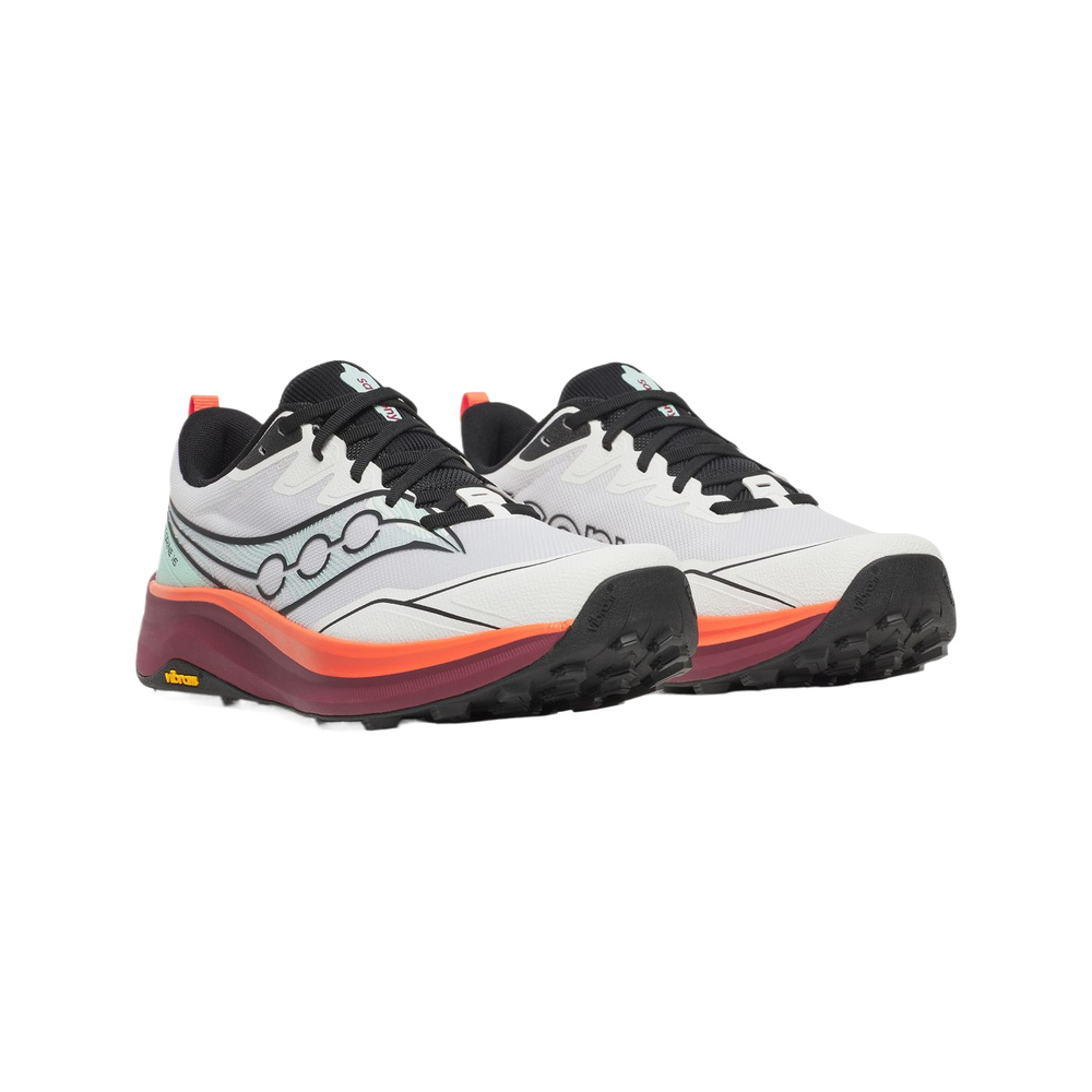 Saucony Peregrine 16 'White / Dark Red' Мужские