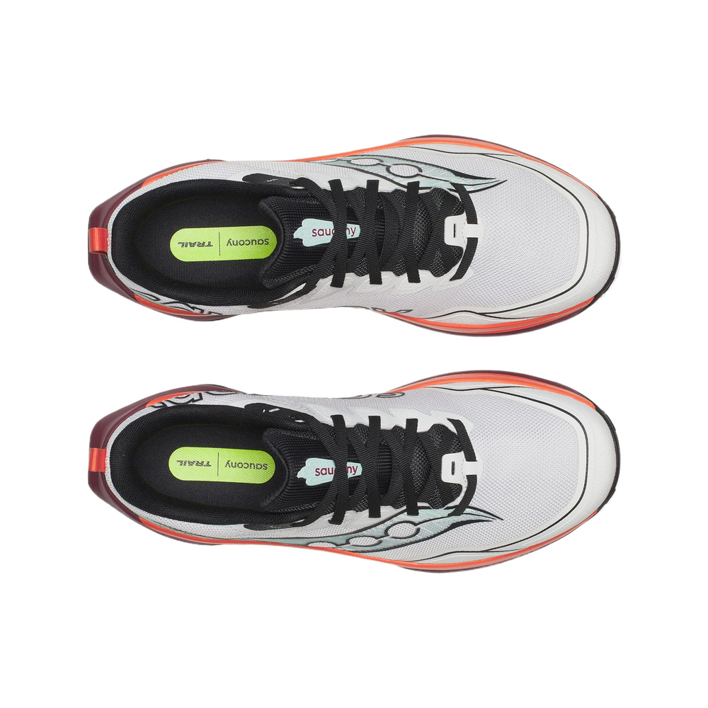 Saucony Peregrine 16 'White / Dark Red' Мужские