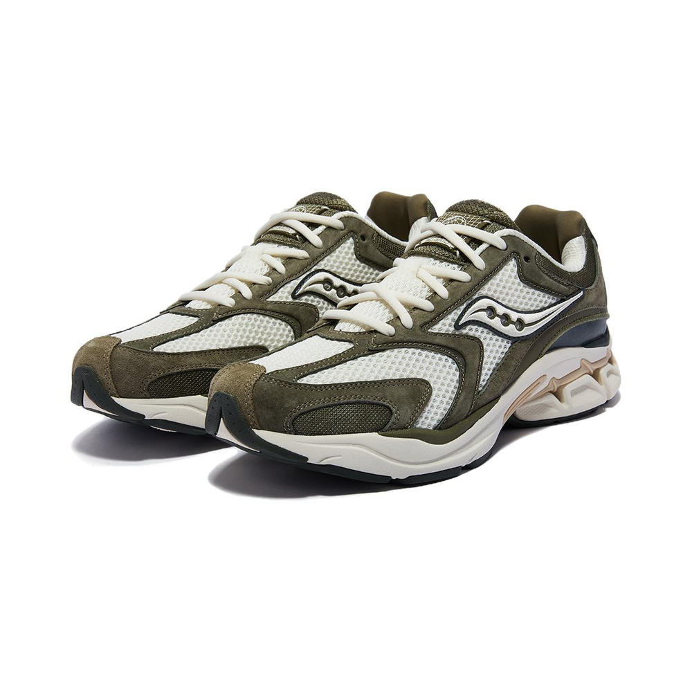 Saucony Grid Fusion 'White Green' Мужские