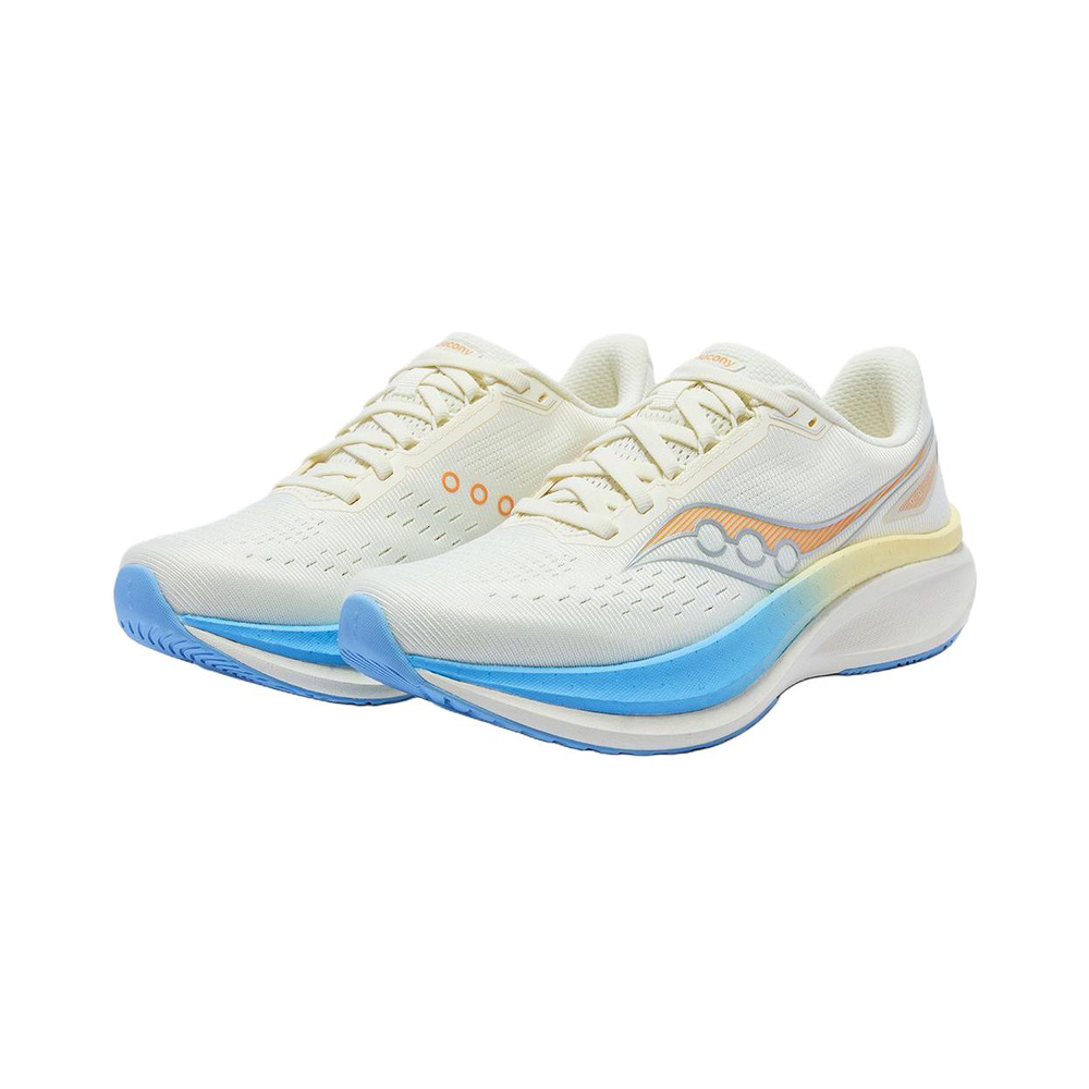 Saucony Tide Wave 4 'Beige Yellow Blue' Женские