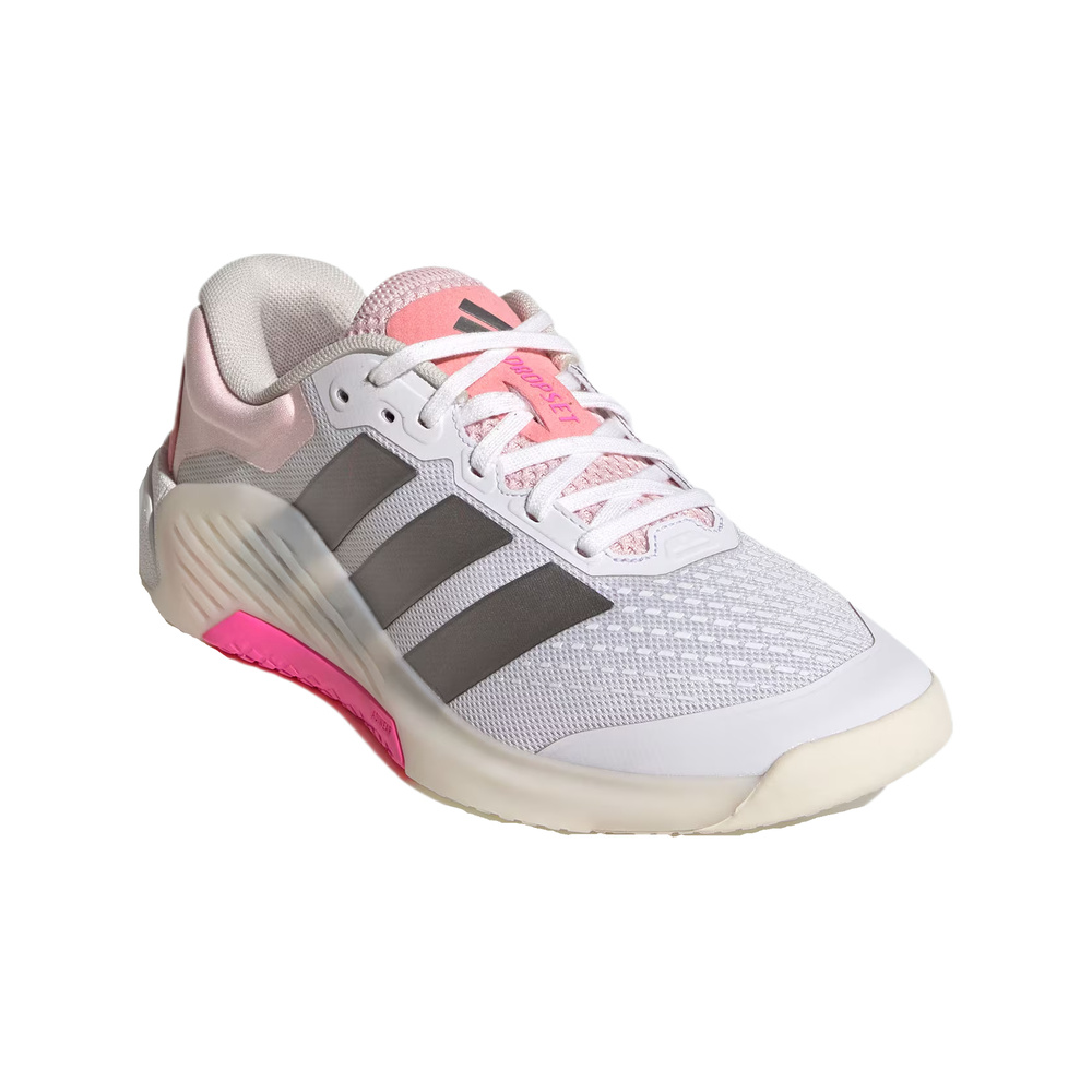 Adidas Dropset 4 'White / Bright Grey / Pink White' Женские
