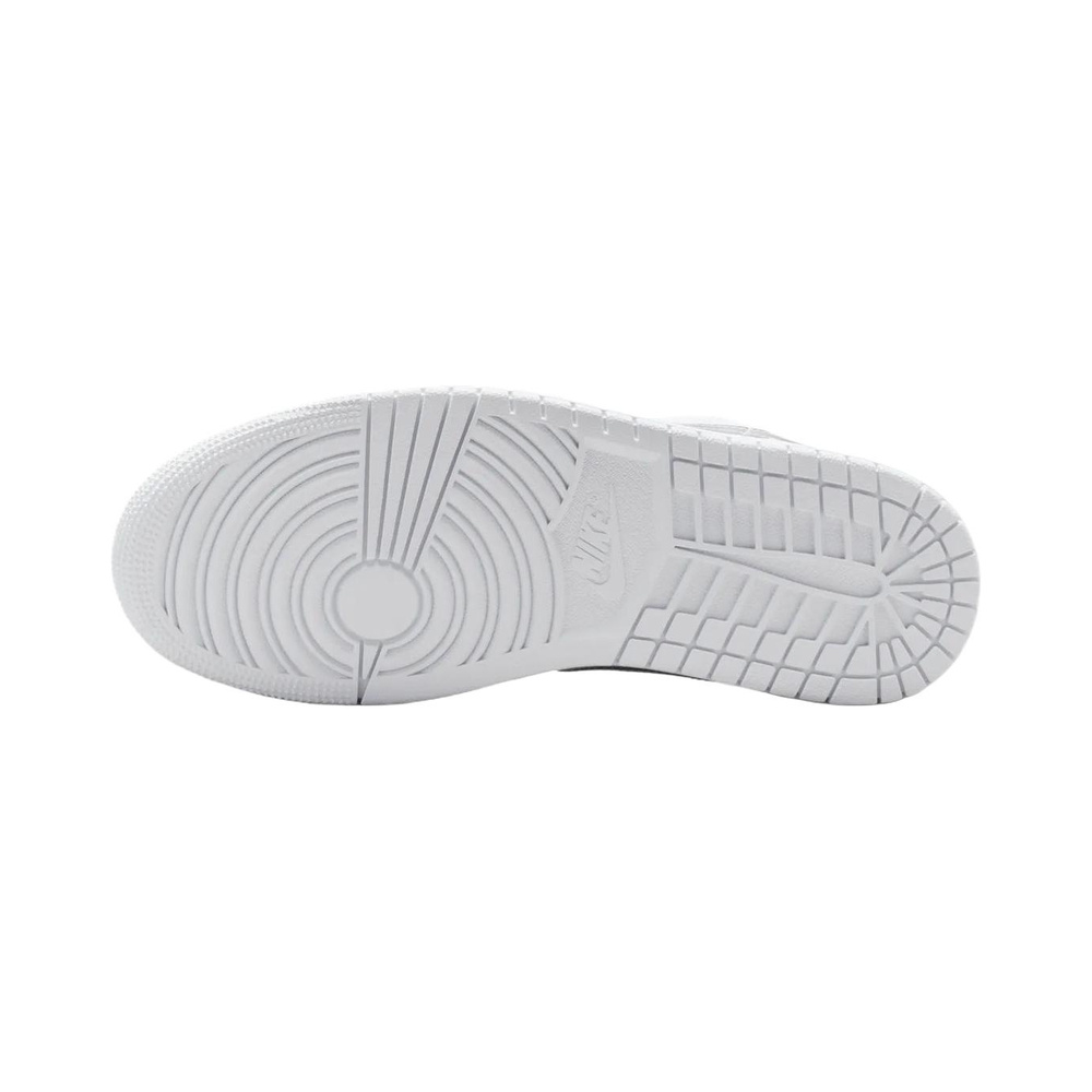 Nike Jordan 1 Low 'White / Metallic Silver / White' Женские