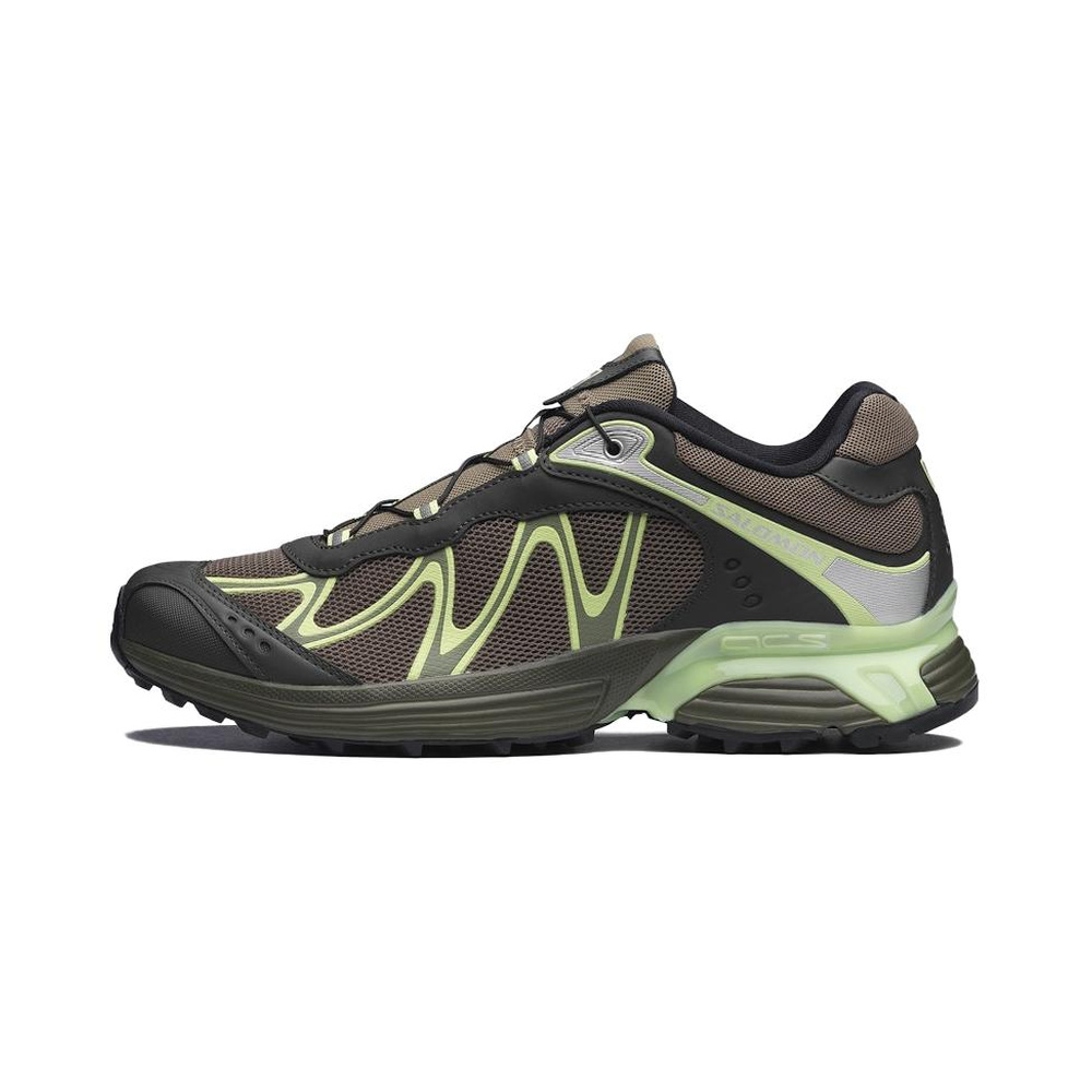 Brown Black Neon Green