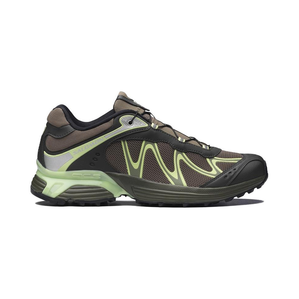 Salomon XT Whisper 'Brown Black Neon Green' Мужские