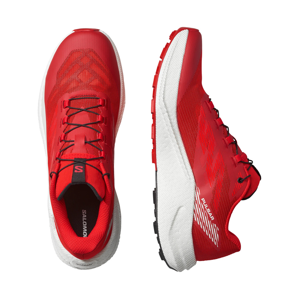 Salomon Pulsar 'Red / Vanilla Ice White' Мужские
