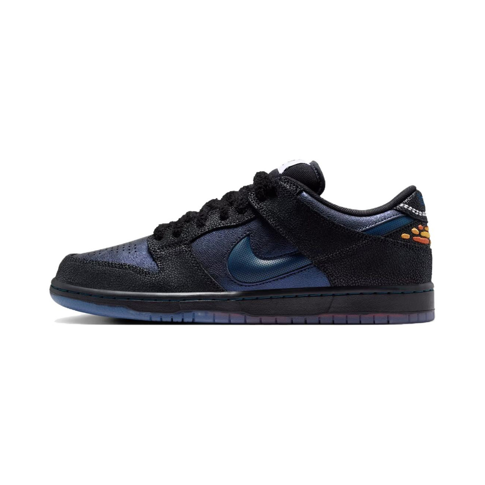 Nike Dunk Low 'Black / Cobalt Bliss / Dark Smoke Grey / Metallic Silver' Мужские