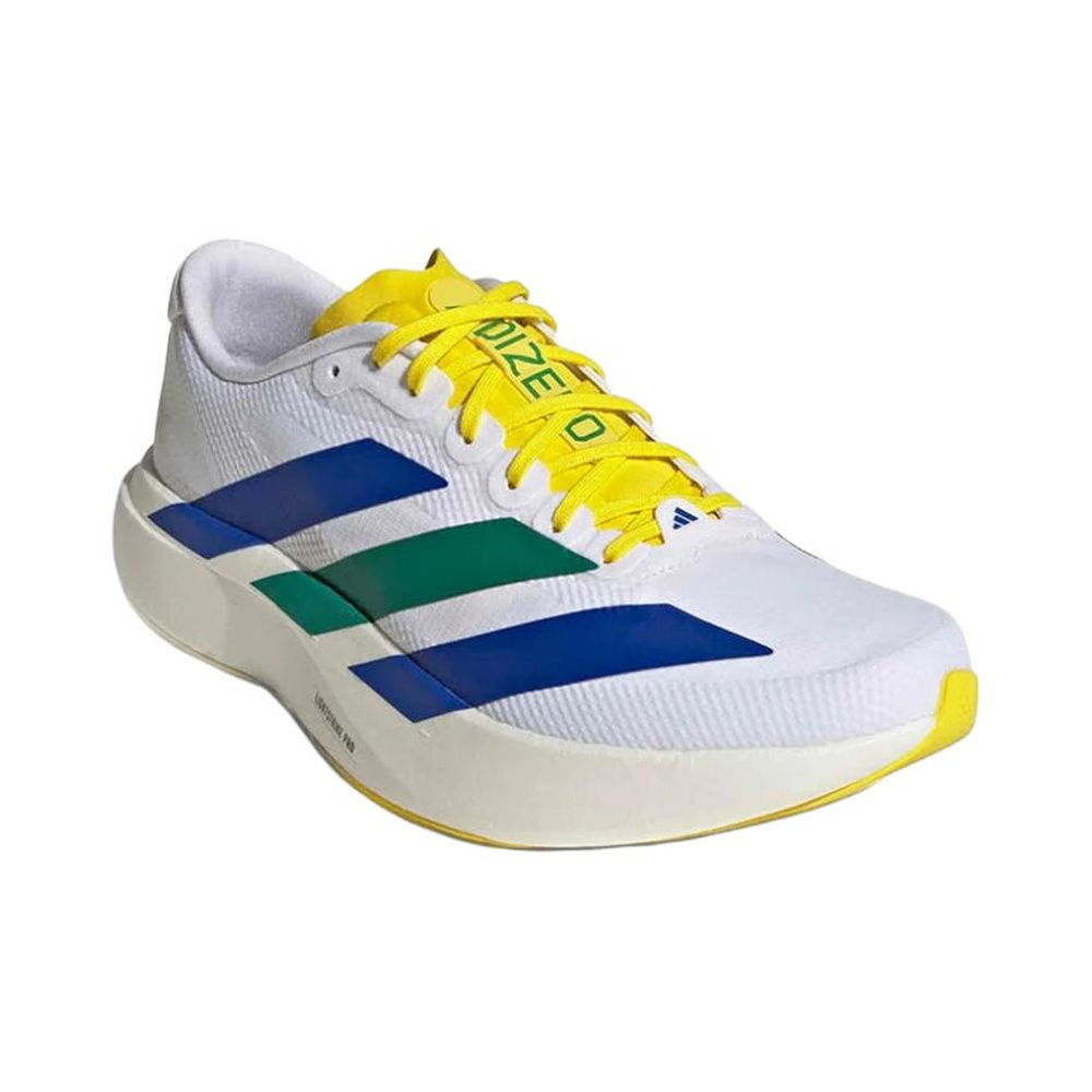 Adidas Adizero Evo SL Woven 'White Yellow Royal Blue' Мужские