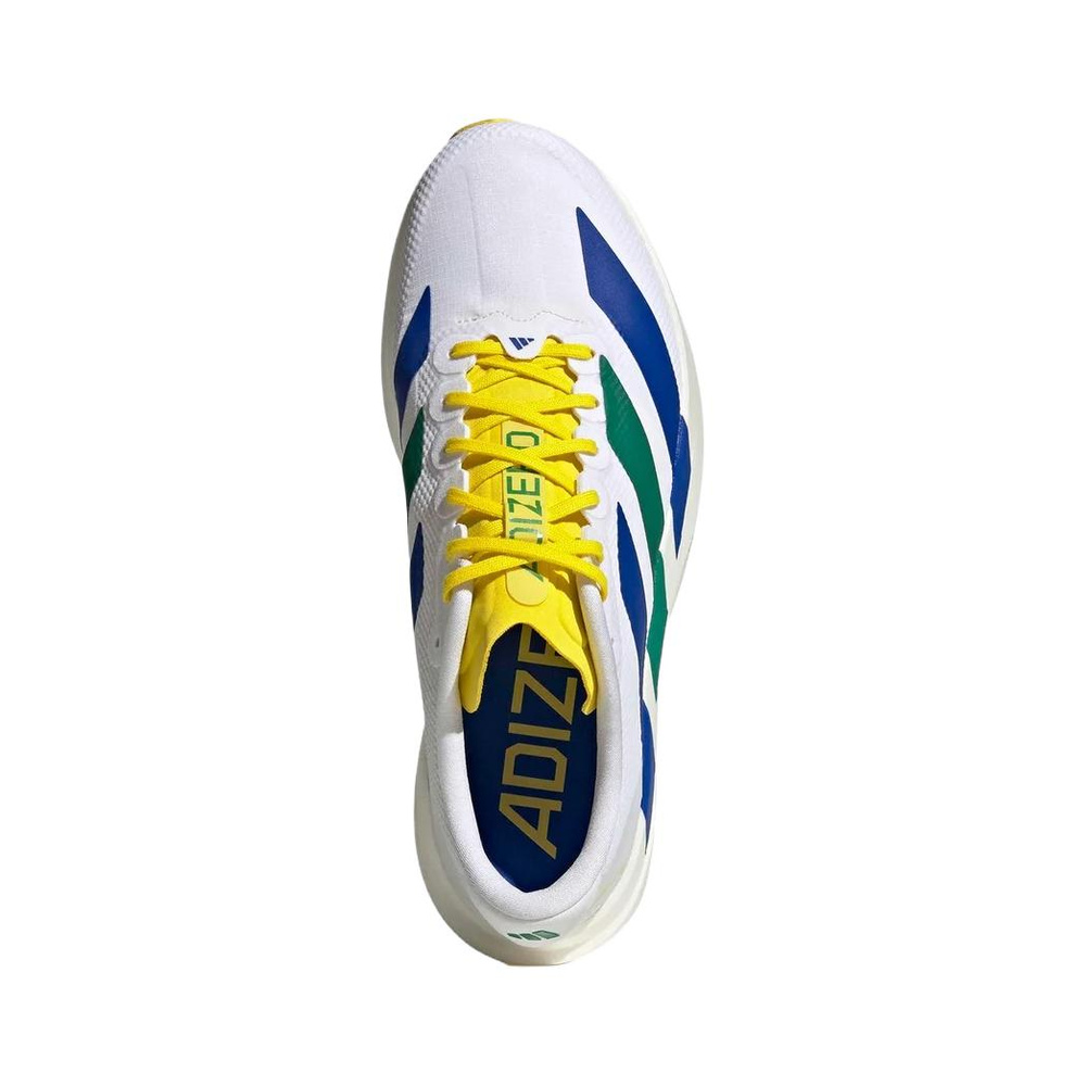 Adidas Adizero Evo SL Woven 'White Yellow Royal Blue' Мужские