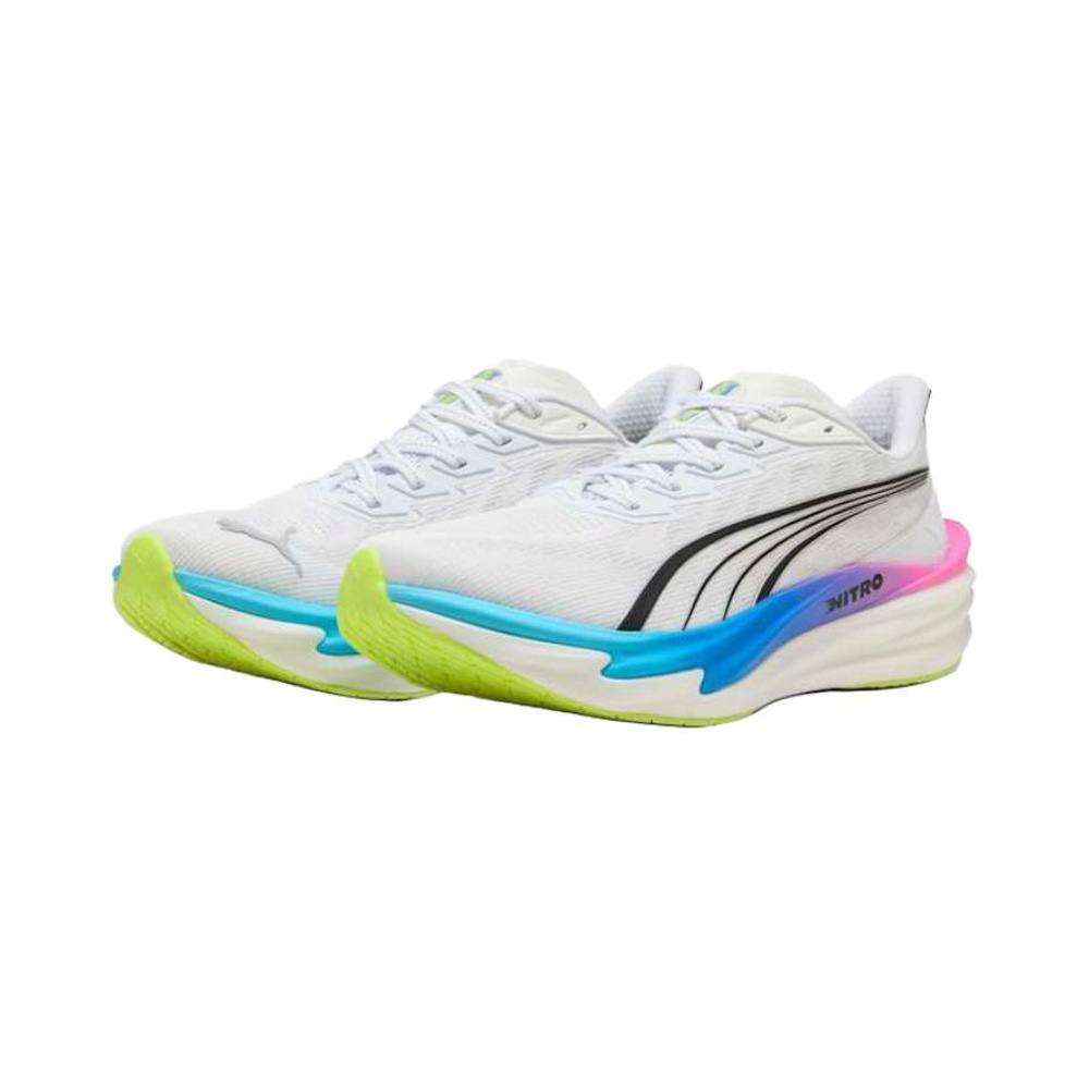 Puma Deviate Nitro 4 'White Blue Pink' Мужские
