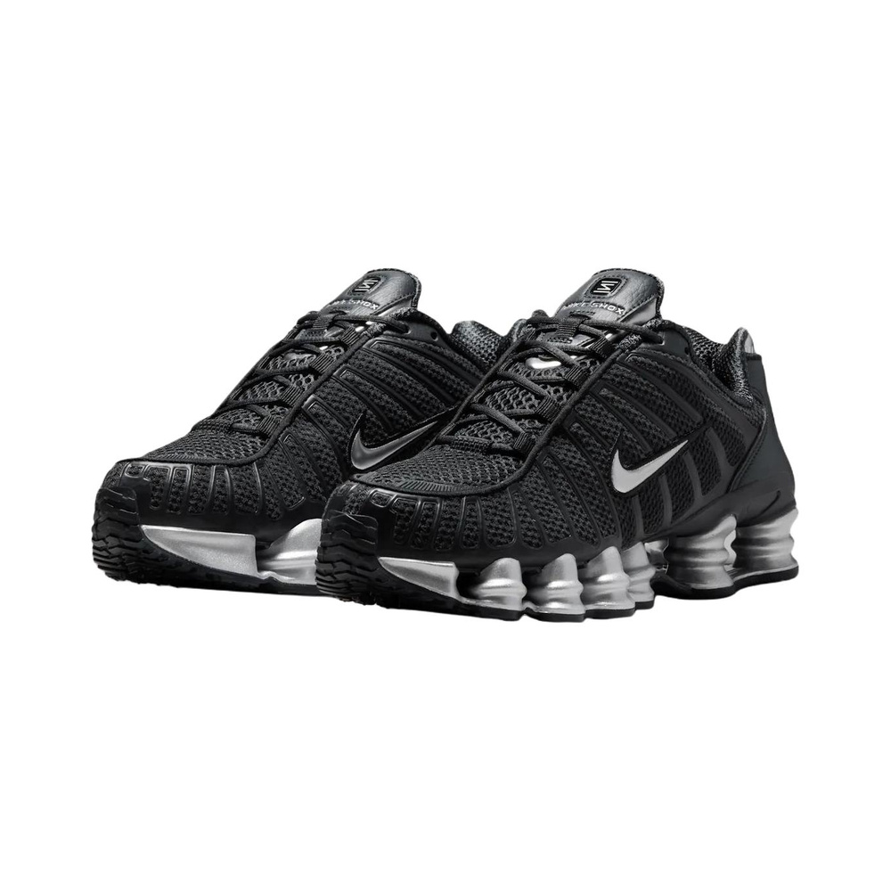 Nike Shox TL 'Off Noir / Black / Metallic Silver' Женские