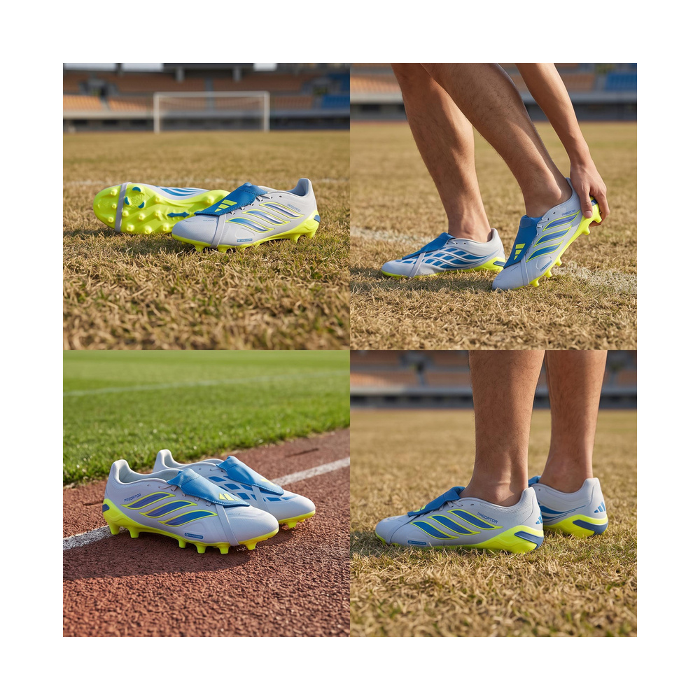 Adidas Predator League 'Fold Over Tongue AG Crystal Sky Ray Blue' Мужские