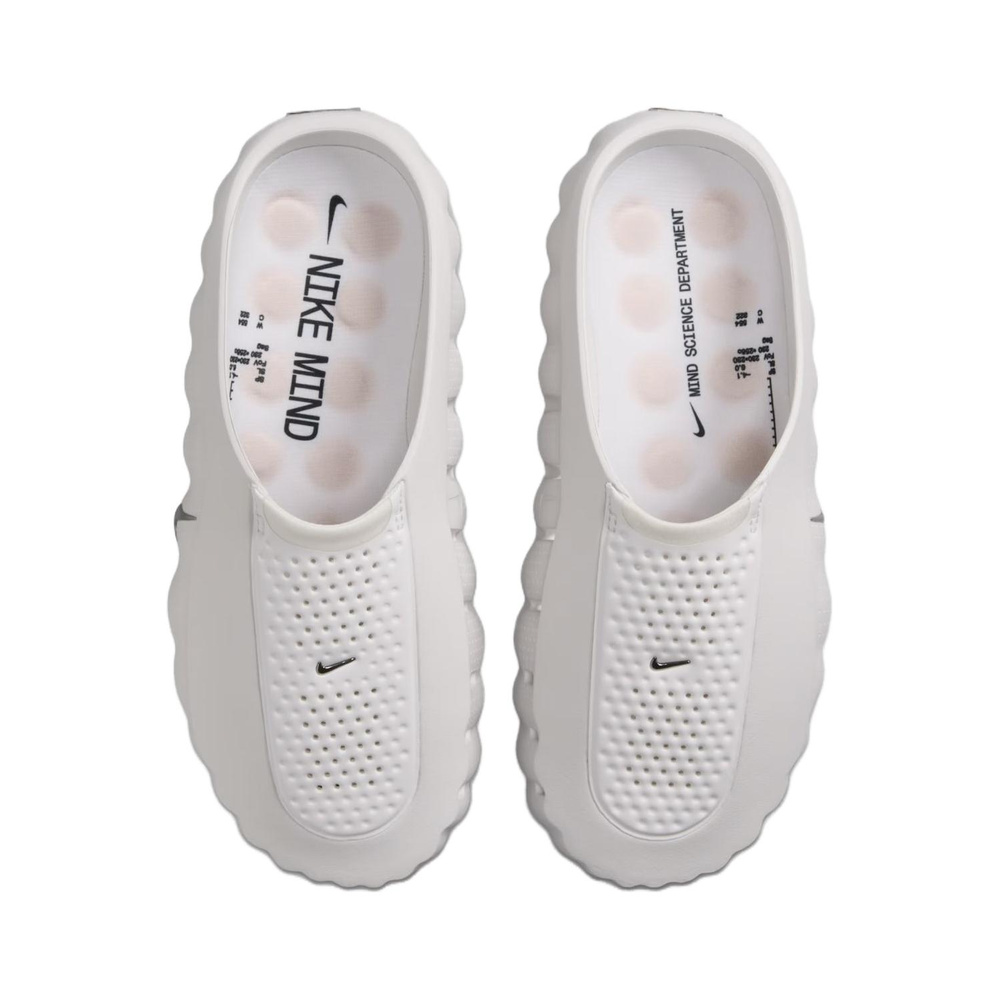 Nike Mind 001 'White / Pure Platinum / Metallic Silver / Dark Obsidian' Женские